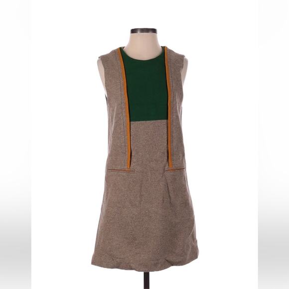 Line by Lynn color block mod style shift dress, size 3 or small - Picture 1 of 8